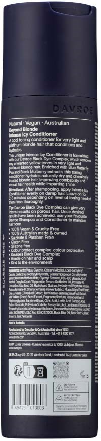 DAVROE Beyond Blonde Intense Icy Conditioner 325 ml