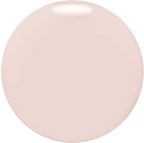 A soft pink round ball with a shiny surface and smooth texture.