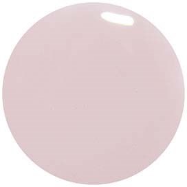 A round, glossy, light pink ball with a shiny surface and a small white highlight.