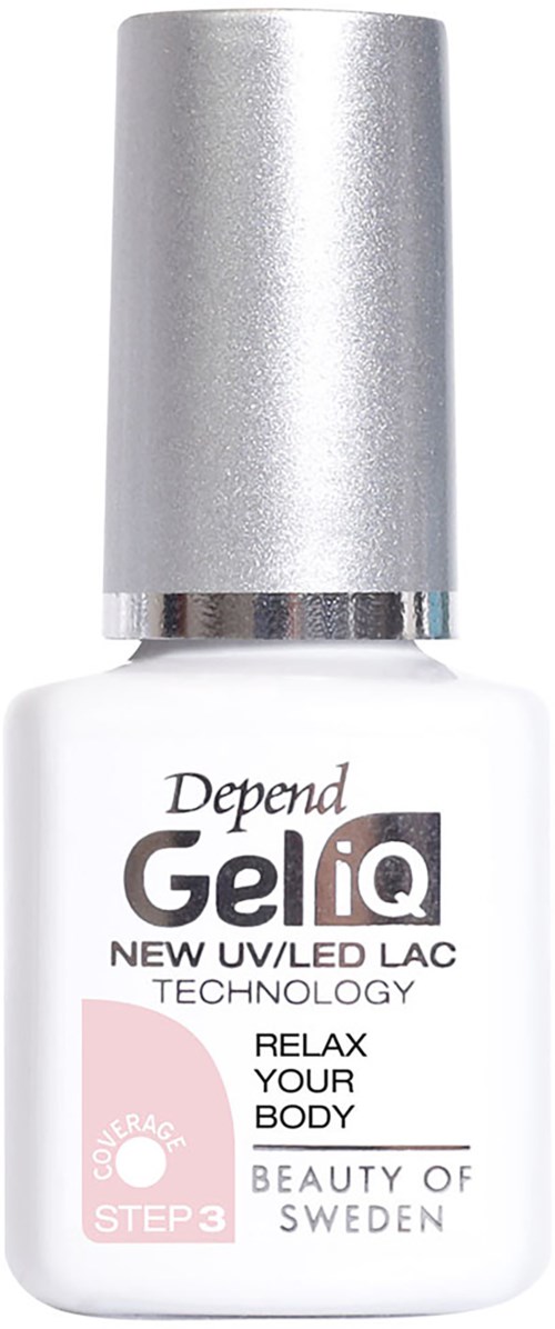 A white bottle with silver cap labeled 