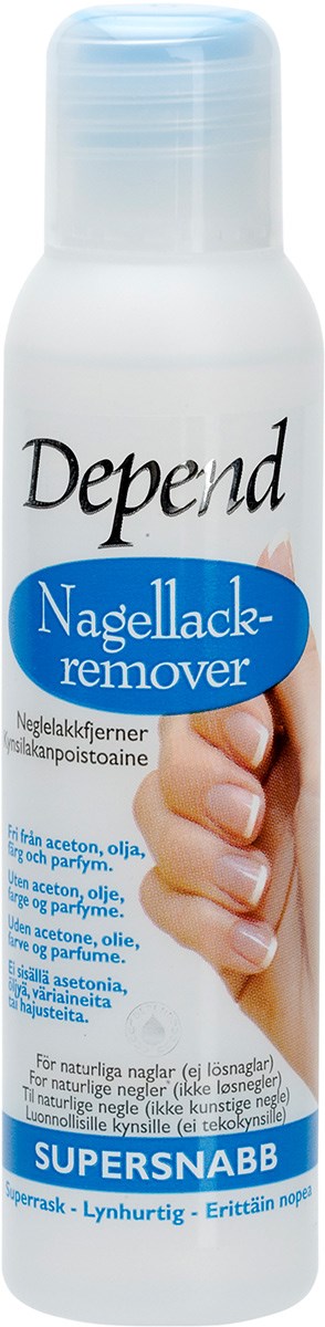 Depend Nagellackremover Supersnabb 100 ml