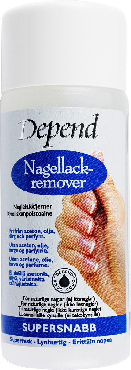 Depend Nagellackremover Supersnabb 30 ml