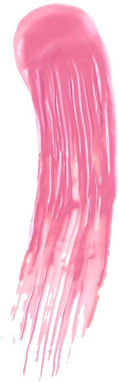 A pink, elongated jellyfish-like creature with long tentacles. It is smooth and translucent with a rounded top.
