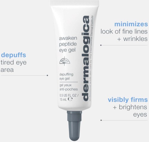 Dermalogica Augen Gel reduziert Müdigkeit, Falten und Linien. Es hellt auf und strafft den Augenbereich.