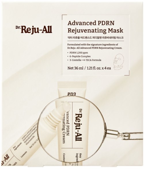 Dr. Reju-All Advanced PDRN Rejuvenating Mask 1Box 4 kpl