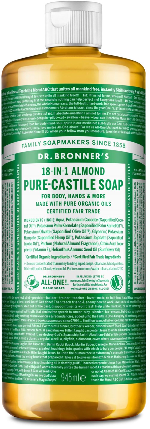 Dr. Bronner's Liquid Soap Almond  945 ml