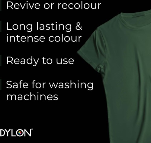 Dylon all-in-1 textilfärg  09 Forest Green