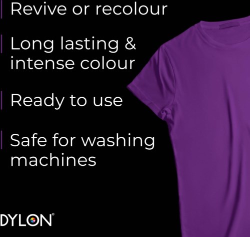 Dylon all-in-1 textilfärg  30 Deep Violet
