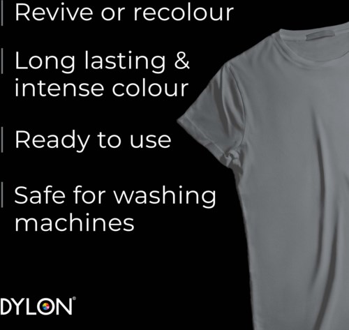 Dylon all-in-1 textilfärg  65 Smoke Grey