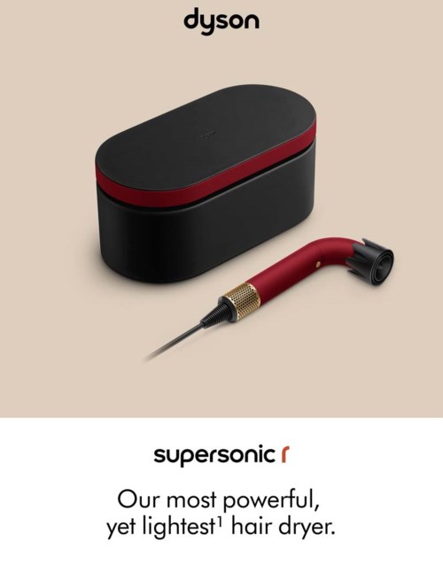 Dyson Supersonic r™ hairdryer Straight+Wavy