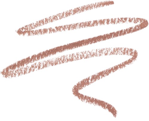 Three wavy, brownish-orange lines in a sketch style on a white background.