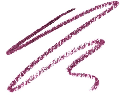 Several pink and purple zigzag and curved lines on a white background.