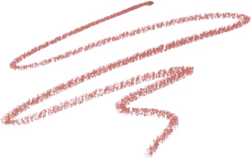 Red chalk-like lines on a black background, shaped like scribbles or random strokes.