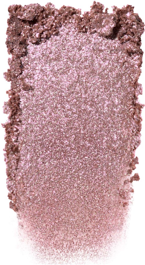 Murentune pink-silmäversei, jonka pinta on kimalteleva ja reunat epätasaiset.