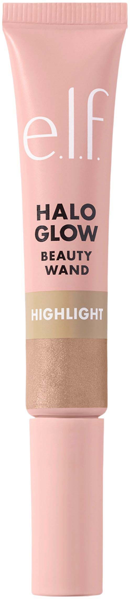 Pinkki putki elf Halo Glow Beauty Wand korostustuotteelle.