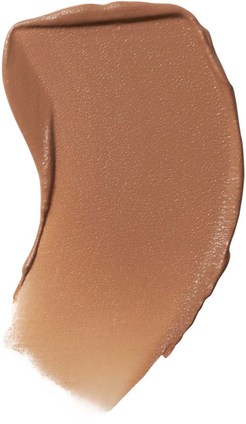 Sileä, kaareva kokeilu meikkipohjaa beige värissä.