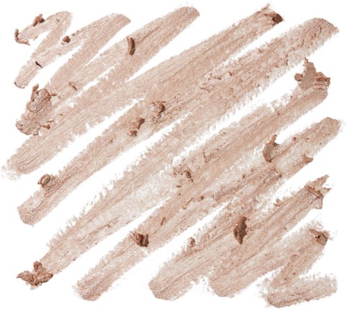 Beige- tai vaaleanruskeita siveltimen vetoja valkoisella pohjalla.