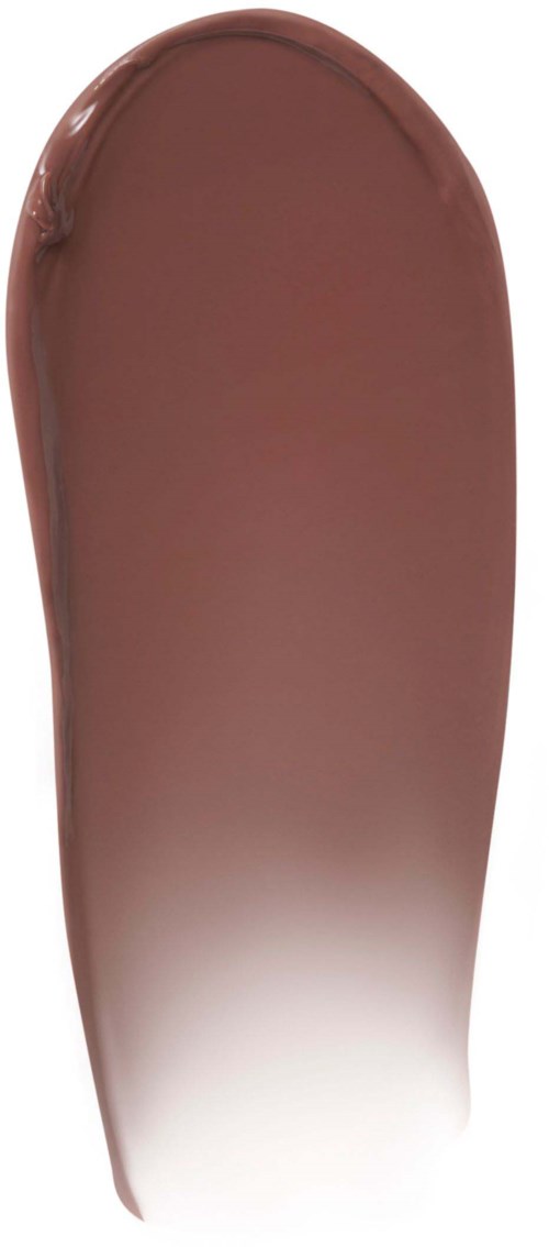 A gradient-colored, smooth, rounded object, transitioning from brown to white, looks like a finger or a doll's hand.