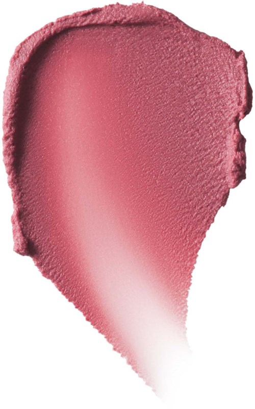 Rosa swatch med gradient och grova kanter, tonar ut till vitt längst ner.