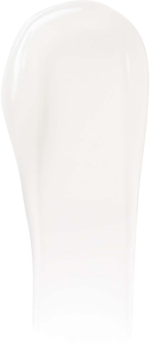 A white curved dish soap bottle with a rounded top and a long body.