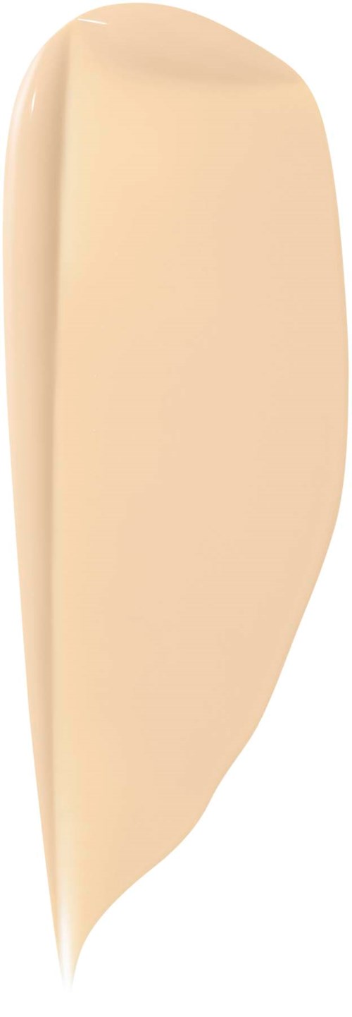A beige-colored object with a smooth surface, rounded top, and a pointed tip at the bottom.