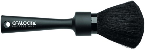 A black makeup brush with the brand name 'Efalock Professional' on the handle, set against a white background.