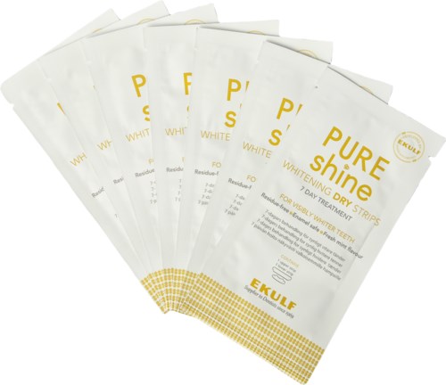 EKULF Pure Shine Whitening Dry Strips 7 St.
