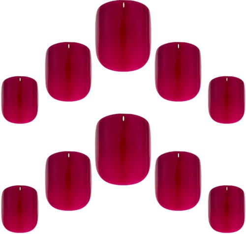 Ten red candles arranged in a star shape on a white background.