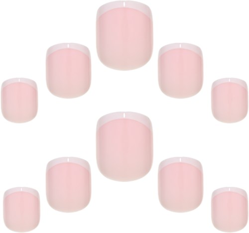 Pink candles arranged in a cross pattern, with one larger candle in the center and smaller ones surrounding it.