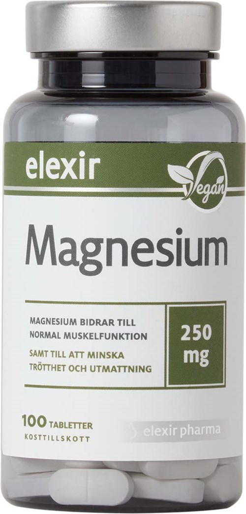 Elexir Pharma  Magnesium 250mg 100 stk