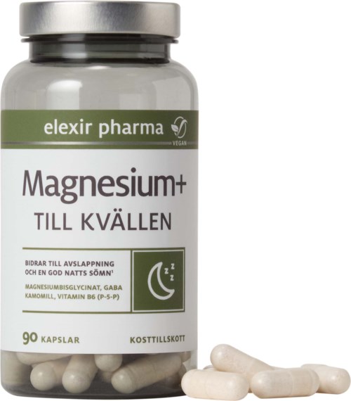 Elexir Pharma Magnesium+ Till kvällen 90 pcs