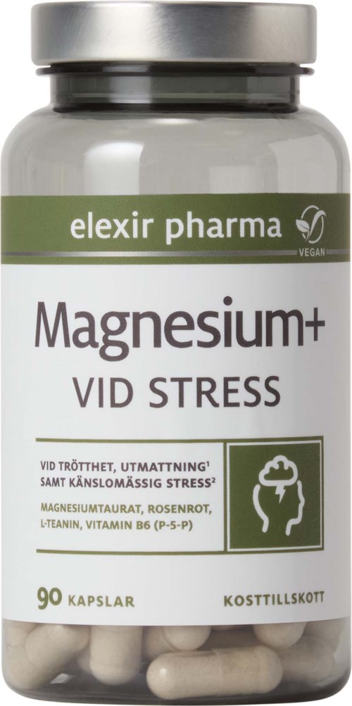 Elexir Pharma Magnesium+ Vid stress 90 stk