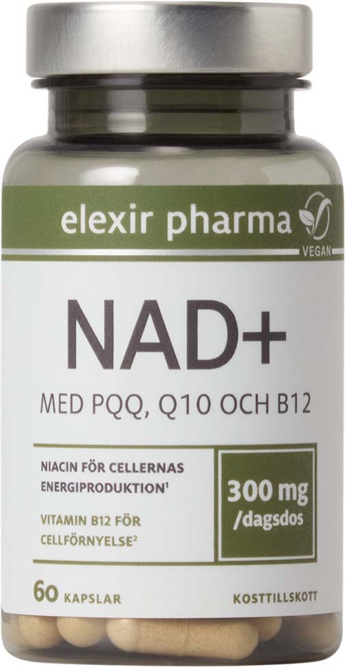Elexir Pharma NAD+ 60 stk