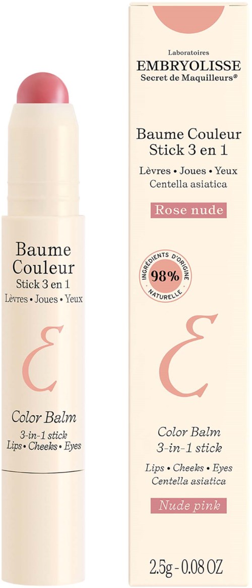 Embryolisse Color Balm 3-In-1 Stick Nude Pink