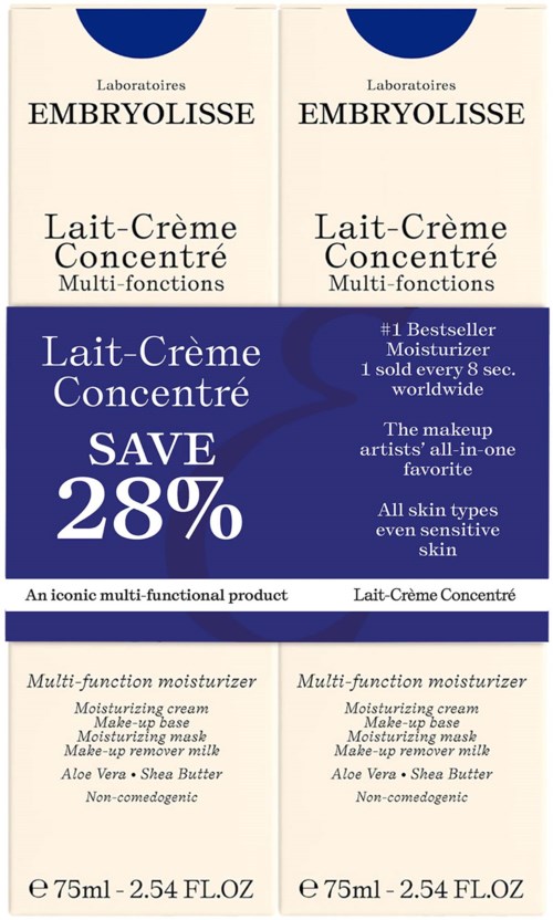 Embryolisse Multi-function Moisturizer 2 x 75 ml