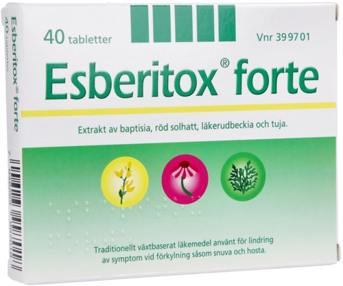 Esberitox Forte Tabletter 40 pcs
