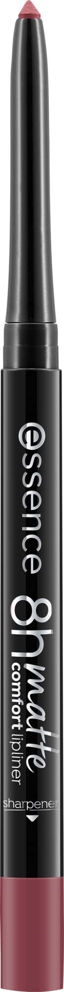 A black and pink makeup pen with the words essence 8h matte on it.