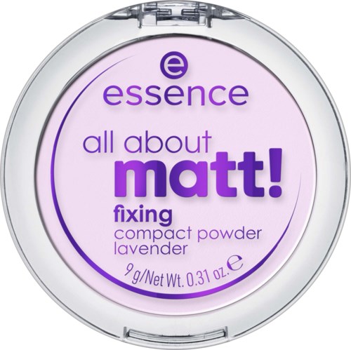 essence All About Matt! Fixing Compact Powder Lavender