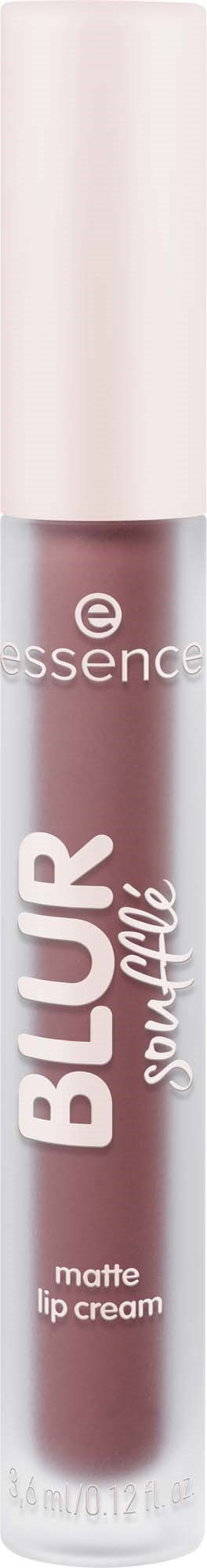 Lippenstift in een tube met de tekst Blush Soulmate in matte afwerking. Het heeft een witte dop en een roze lichaam.