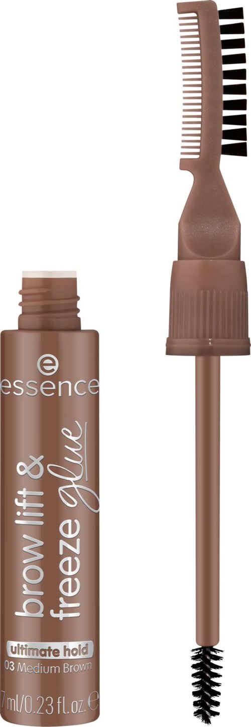 essence Brow Lift & Freeze Glue 03 Medium Brown