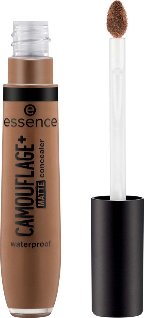 En concealer-rör med applikatorsborste, märkt 'Camouflage+ Matte', vattentät, av Essence.