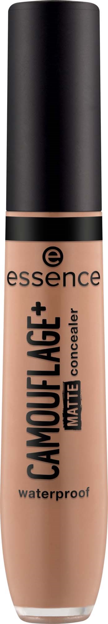 Ein Concealer mit der Marke Camouflage+ von Essence, matt, wasserfest, in Beigetone.