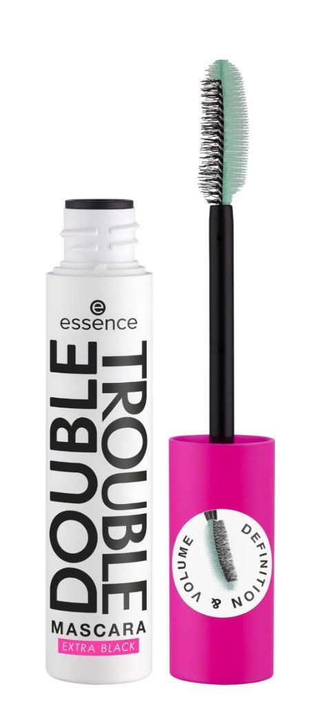 essence Double Trouble Mascara Extra Black 12 ml
