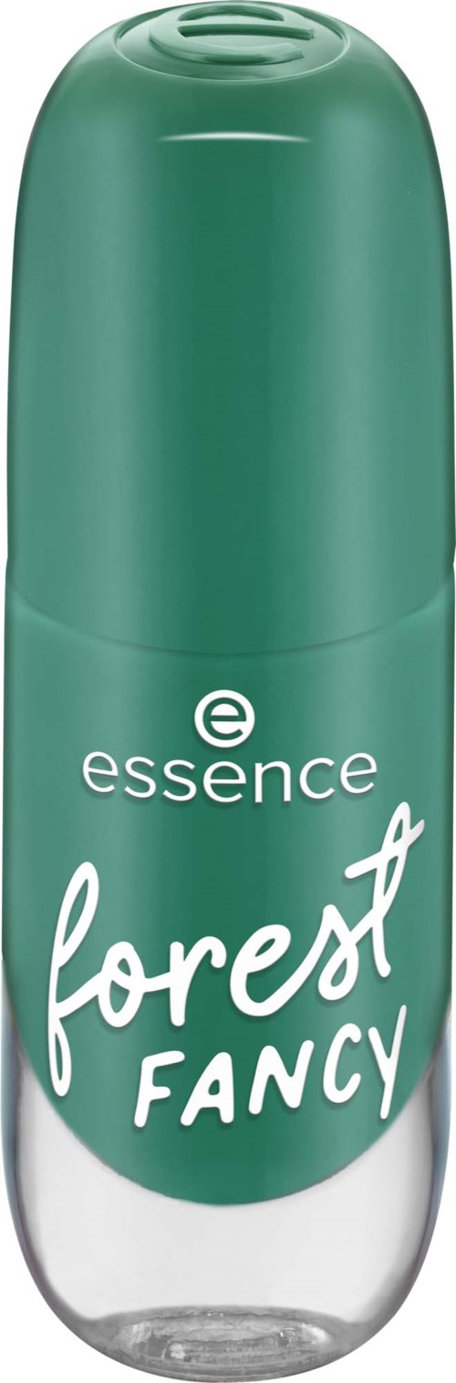 A green and white roll-on deodorant with the brand name Essence Forest Fancy on it.