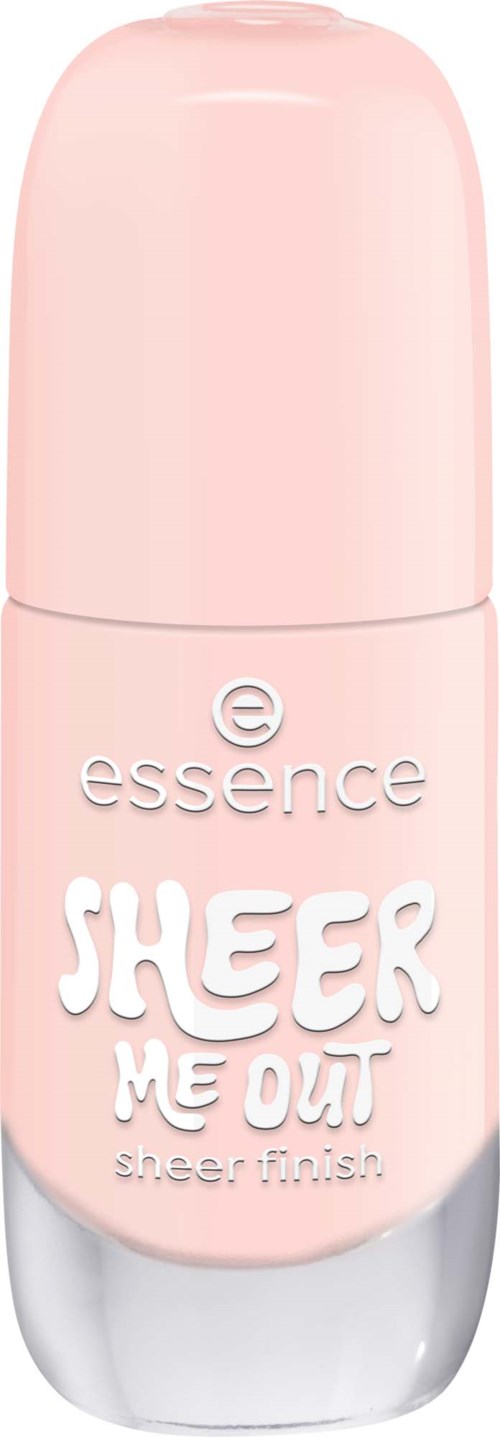 A pink and silver deodorant bottle labeled Sheer Me Out with moisturizer. The bottle is rounded at the top and sleek.