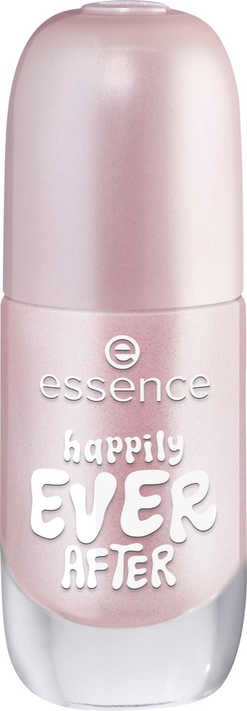 A pink roll-on deodorant with the words happily ever after on it.