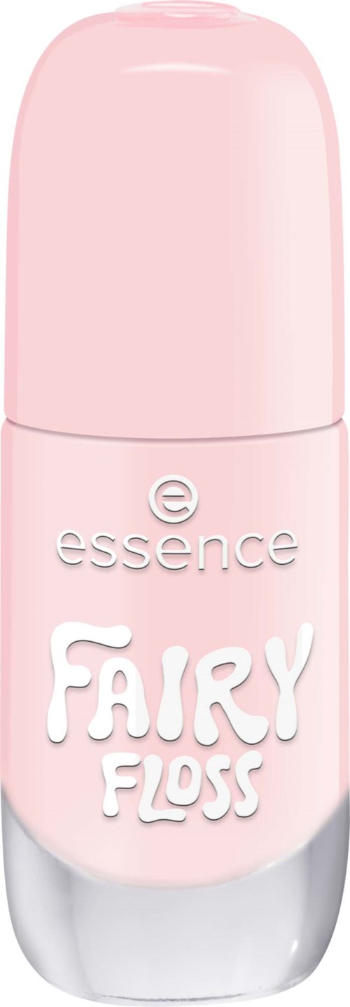 Pink roll-on product labeled as essence fairy floss. No additional details visible.
