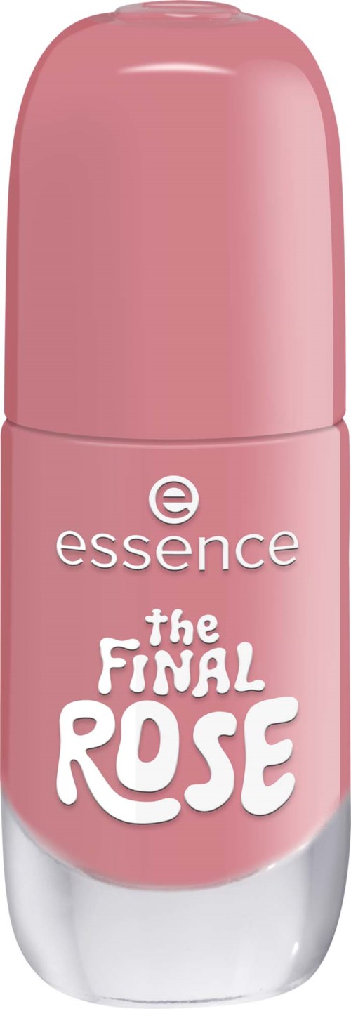 A pink ball-shaped container from the brand Essence labeled the Final Rose.
