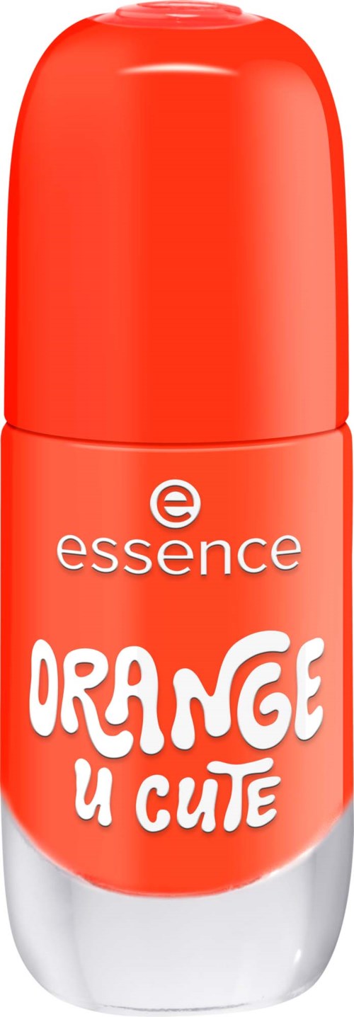 A red deodorant stick with a rounded top and a silver bottom, with white and red text on it.