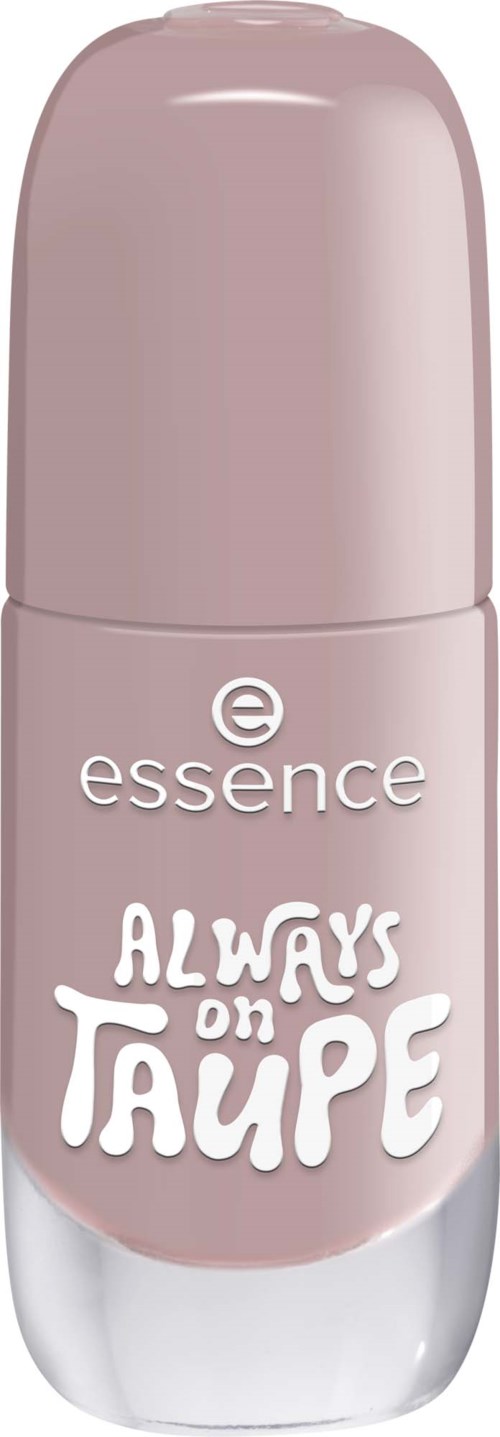 A pinkroll-on deodorant stick with the words essence and always on trape on the packaging.